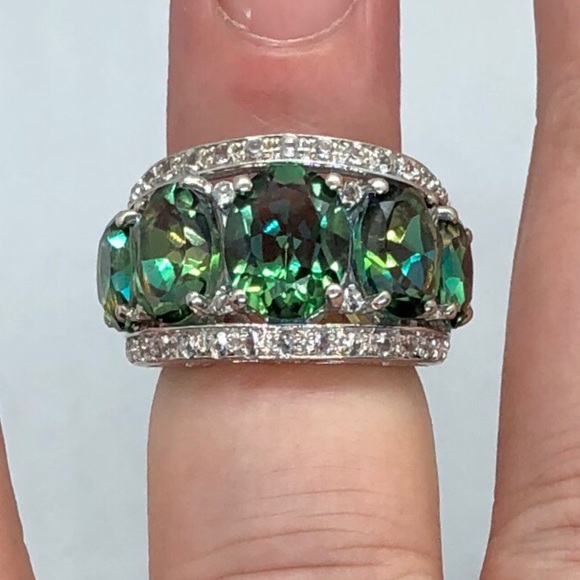Jewelry - Green Mystic Topaz 925 Ring